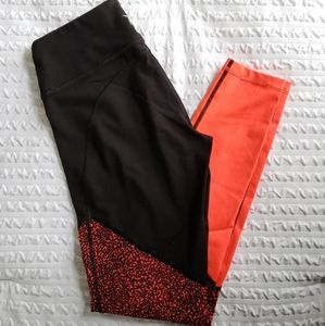 Old Navy Color Blocked Compression Leggings